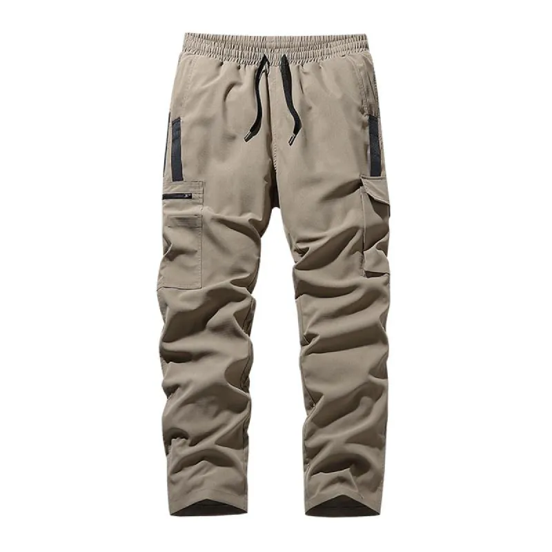 Men's Colorblock Outdoor Multi-pocket Cargo Pants 86302490Z sold by Manly