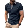 Men's Button Down Colorblock Sports Short Sleeve Polo Shirt 86428180X sold by Manly