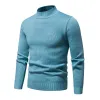 Men's Casual Solid Color Turtleneck Slim Fit Knitted Pullover Sweater 03936776M sold by Manly