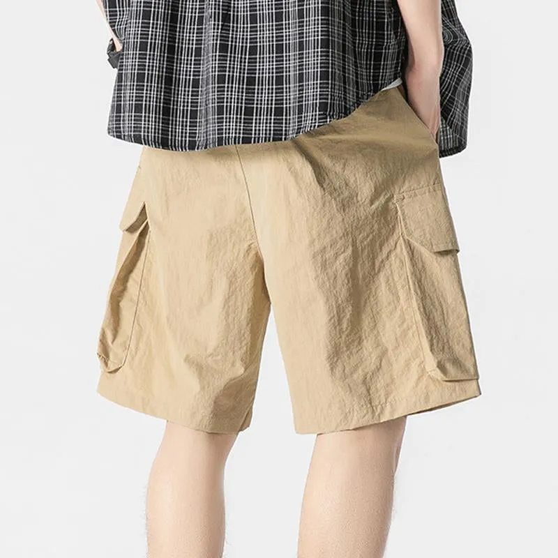 Men's Outdoor Multi-Pocket Quick-Drying Cargo Shorts 77541147Y sold by Manly product image thumbnail 3
