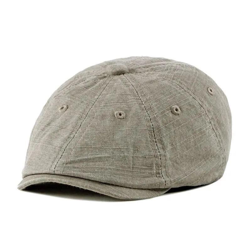 Men's Fashionable British Retro Octagonal Hat 49429685X sold by Manly