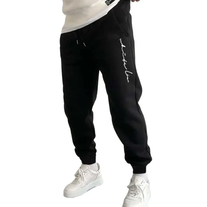 Men's Printed Loose Elastic Waist Sports Pants 21362293Z sold by Manly