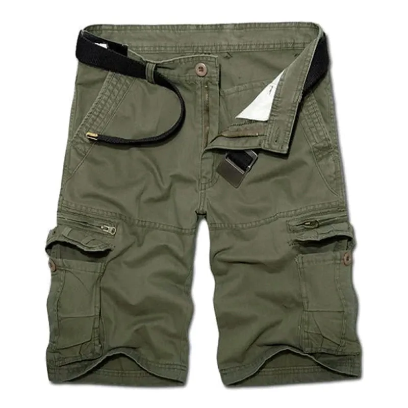 MEN'S MULTI-POCKET CARGO SHORTS (BELT EXCLUDED) 26822139M sold by Manly