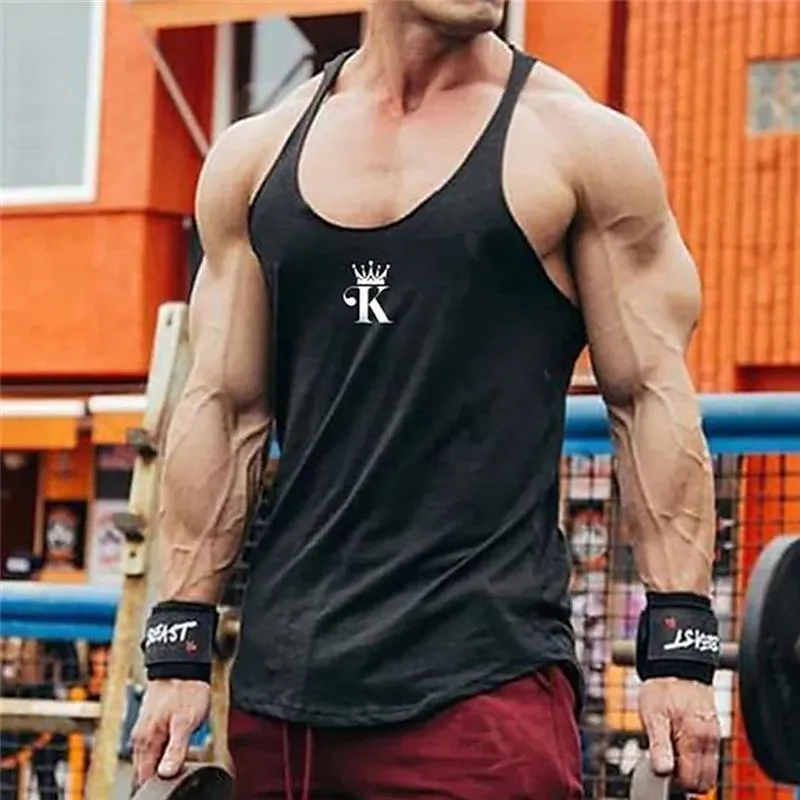 Men's Sports Casual Letter Print Tank Top 10364123Y sold by Manly product image thumbnail 2