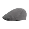 Men's Casual Solid Color Cotton Blend Beret 82609230M sold by Manly