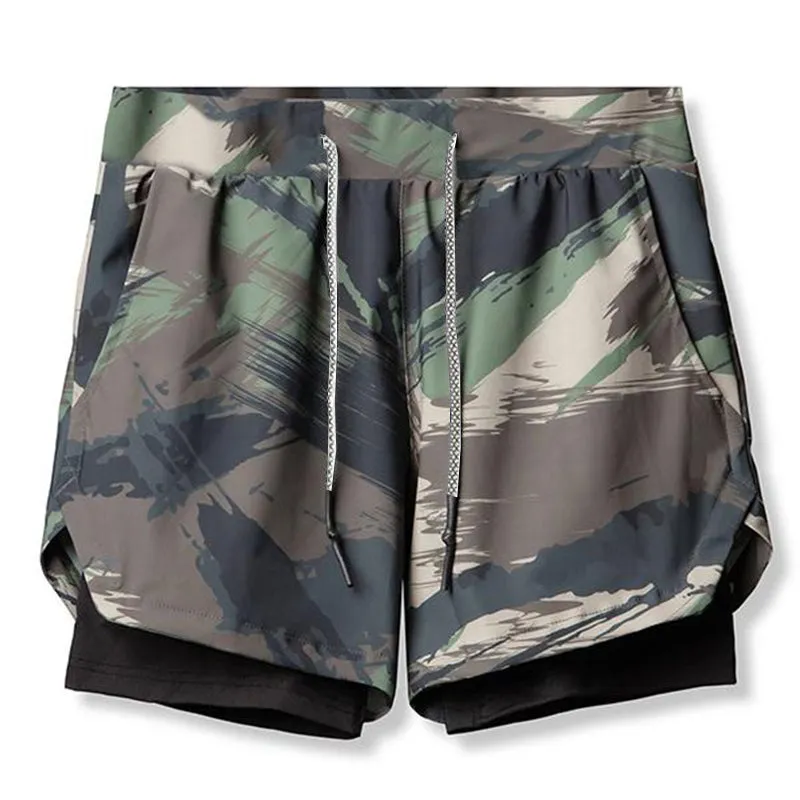 Men's Double Layer Quick Dry Sports Shorts 36316818M sold by Manly product image thumbnail 4