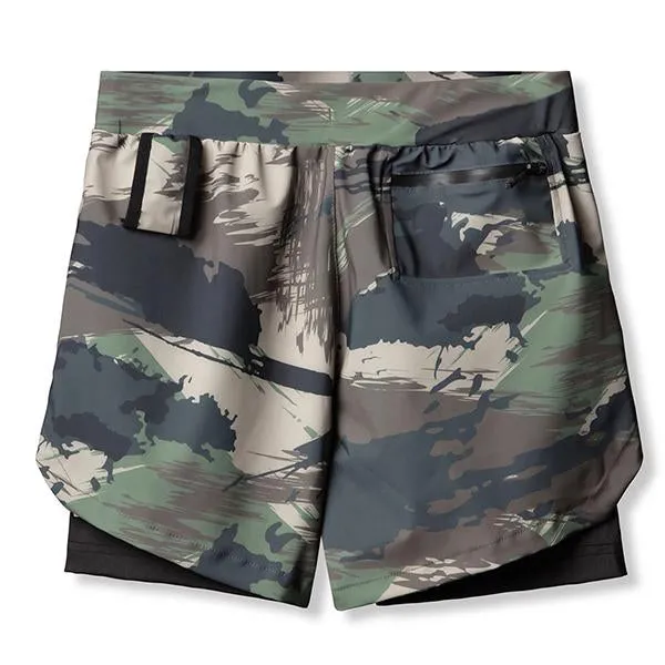 Men's Double Layer Quick Dry Sports Shorts 36316818M sold by Manly product image thumbnail 5