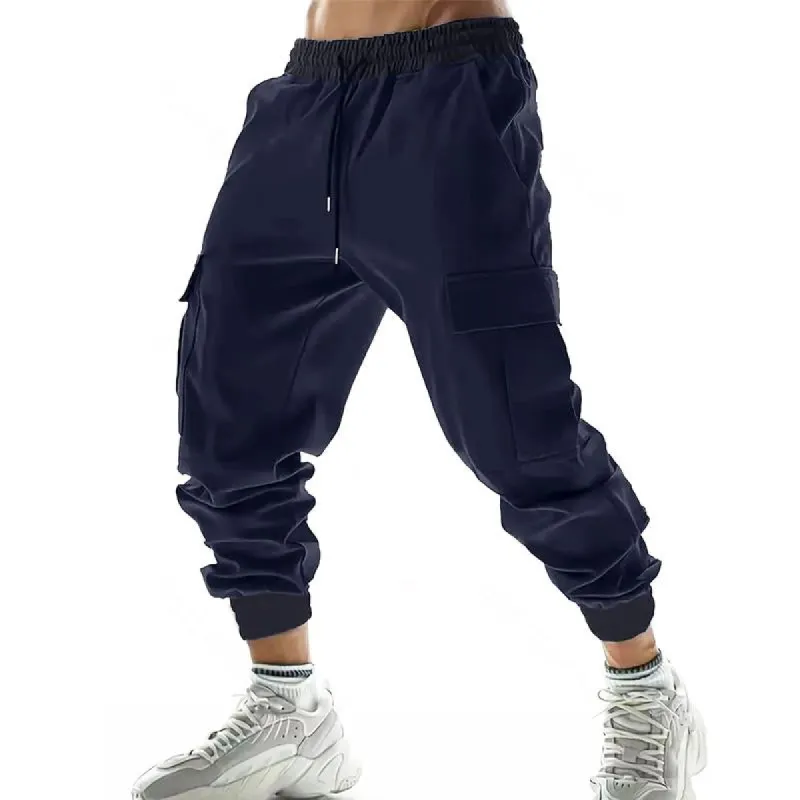 Men's Casual Sport Multi-Pocket Cargo Pants 20899044Y sold by Manly
