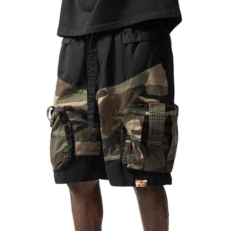 Men's Multi-Pocket Camo Cargo Shorts 36203222Y sold by Manly