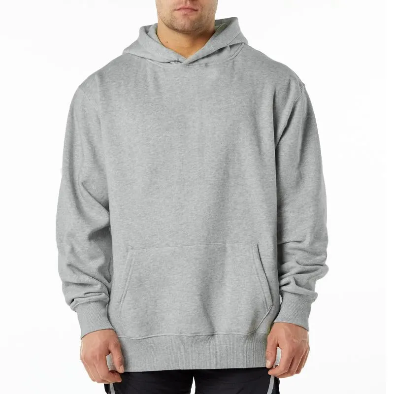 Men's Fleece Sports Casual Loose Hoodie 21357531X sold by Manly