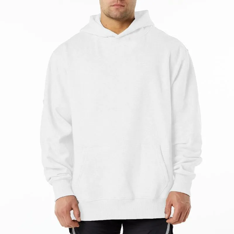 Men's Fleece Sports Casual Loose Hoodie 21357531X sold by Manly product image thumbnail 4