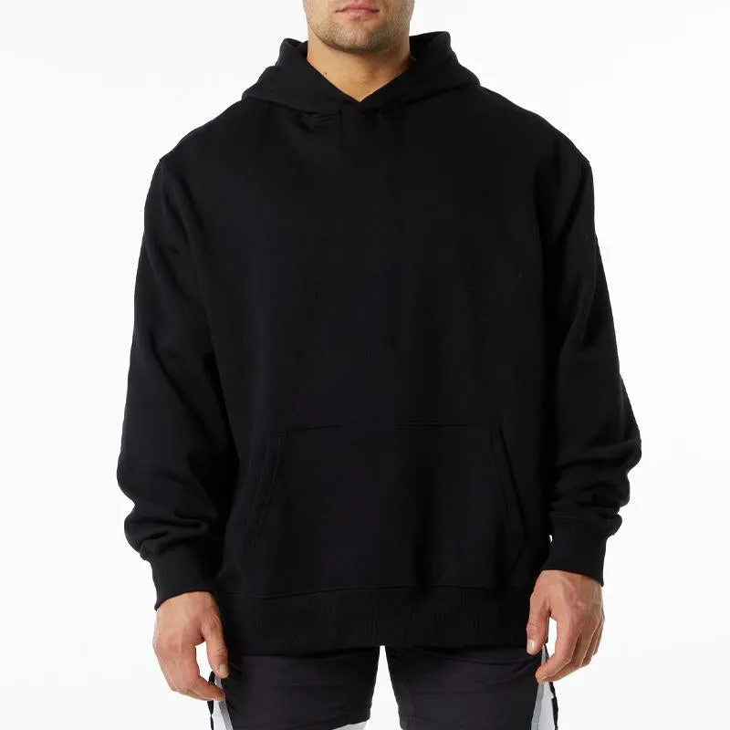 Men's Fleece Sports Casual Loose Hoodie 21357531X sold by Manly product image thumbnail 3