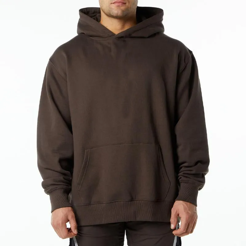 Men's Fleece Sports Casual Loose Hoodie 21357531X sold by Manly product image thumbnail 2