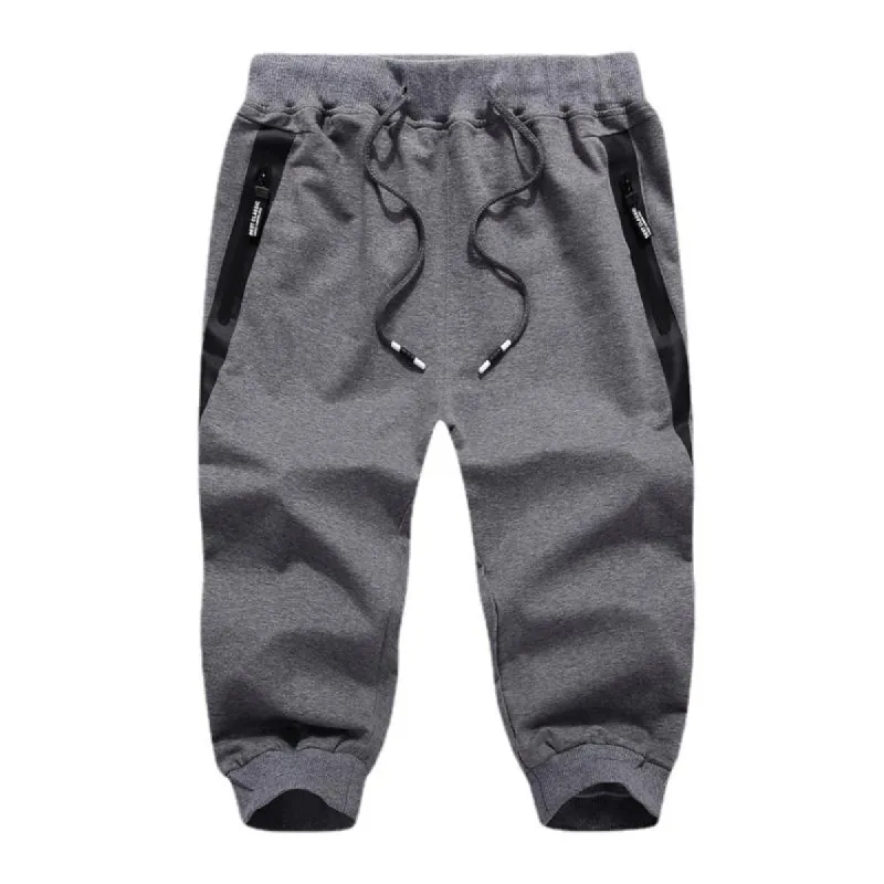 Men's Casual Sports Cotton Blended Elastic Waist Sports Shorts 65570386M sold by Manly