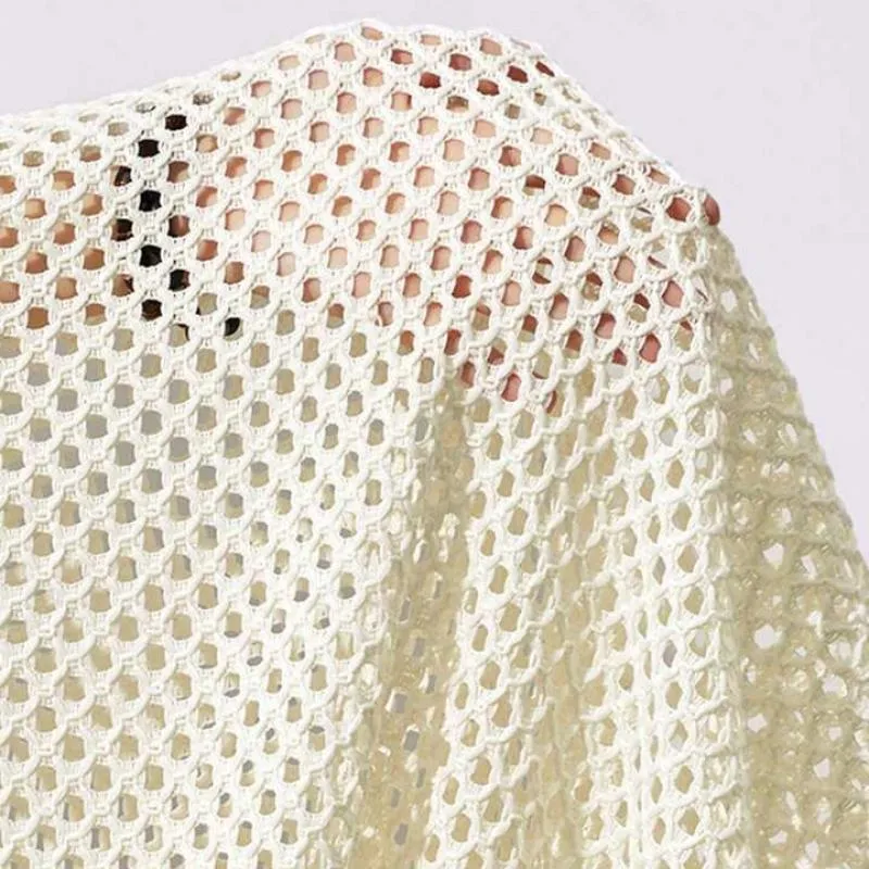 Men's Casual Lace-up V-neck Mesh Loose Mid-sleeve T-shirt 16686948M sold by Manly product image thumbnail 5