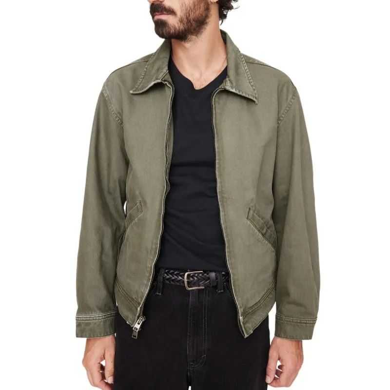 Men's Casual Outdoor Cotton Washed Lapel Zipper Loose Jacket 27657098M sold by Manly