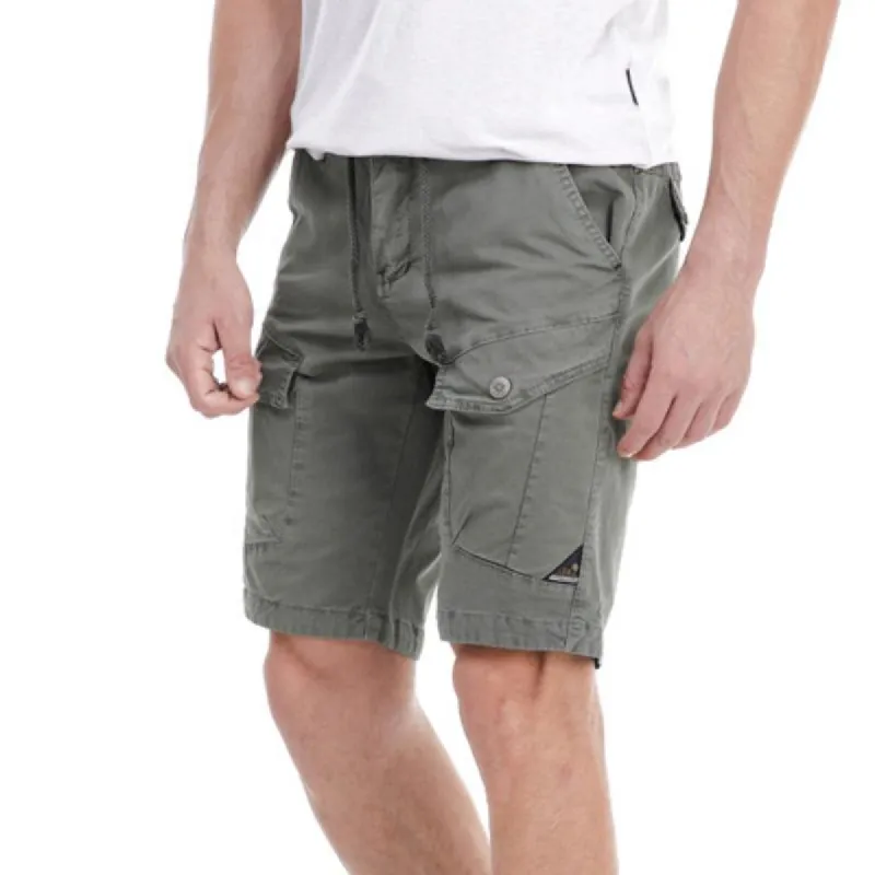 Men's Drawstring Multi-Pocket Cargo Shorts 34798859Y made by Manly
