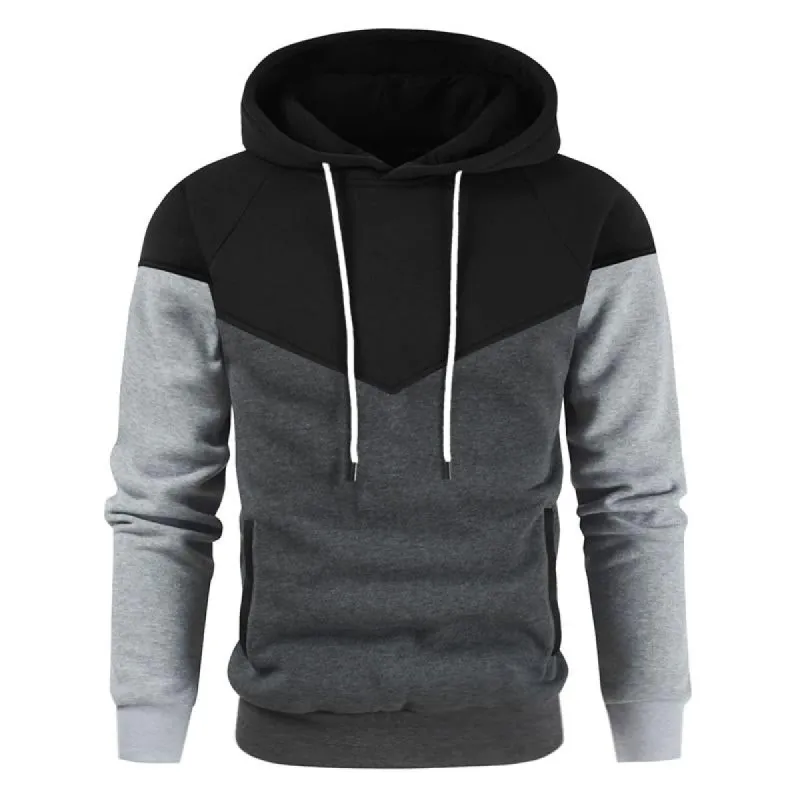 Men's Colorblock Color Contrast Sports Sweatshirt 35222976X sold by Manly