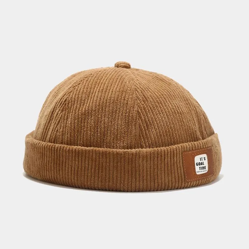 Men's Vintage Lettered Corduroy Skullcap Hat 53149396Y sold by Manly product image thumbnail 2