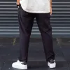Men's Casual Solid Color Cotton Linen Pocket Pants 57244386Y sold by Manly