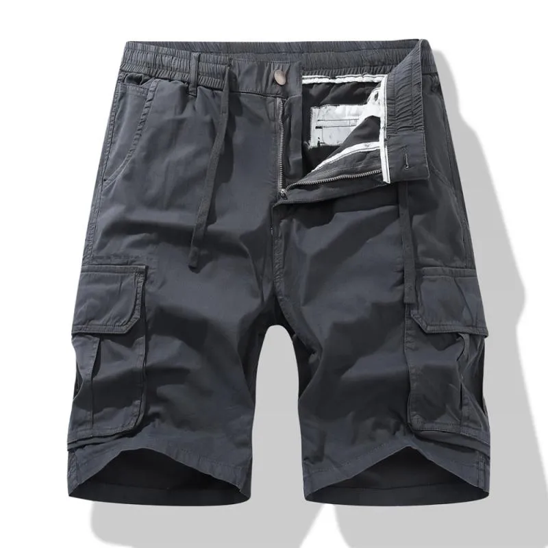 Men's Casual Outdoor Cotton Blend Multi-Pocket Cargo Shorts 61078918M sold by Manly product image thumbnail 2