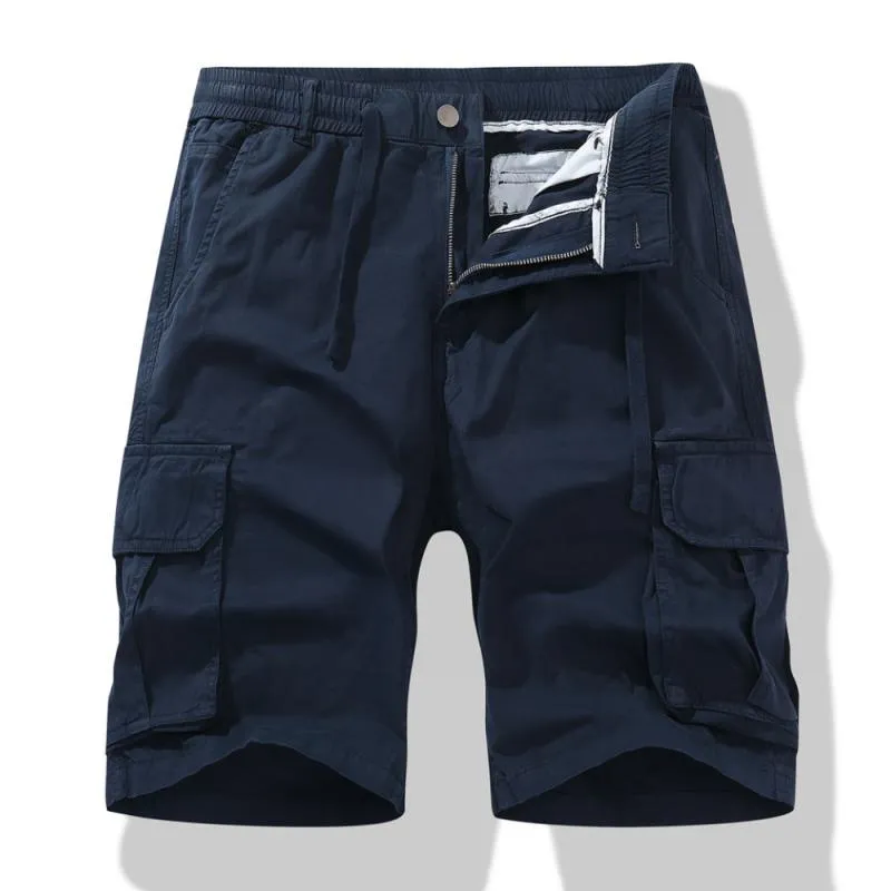 Men's Casual Outdoor Cotton Blend Multi-Pocket Cargo Shorts 61078918M sold by Manly product image thumbnail 3