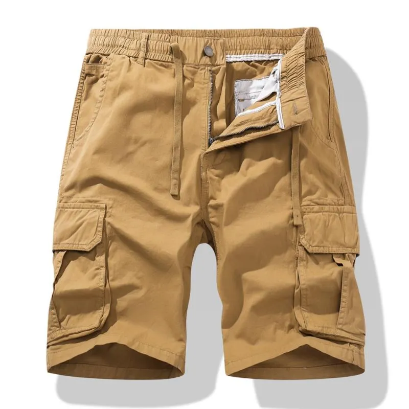 Men's Casual Outdoor Cotton Blend Multi-Pocket Cargo Shorts 61078918M sold by Manly product image thumbnail 4