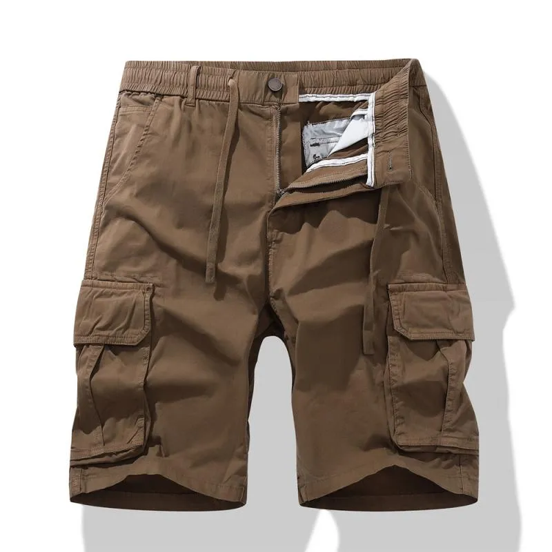Men's Casual Outdoor Cotton Blend Multi-Pocket Cargo Shorts 61078918M sold by Manly product image thumbnail 5