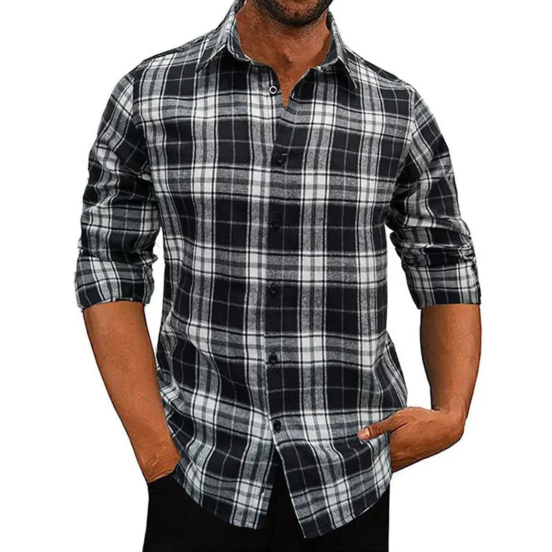 Men's Flannel Plaid Long Sleeve Shirt 26185028X sold by Manly