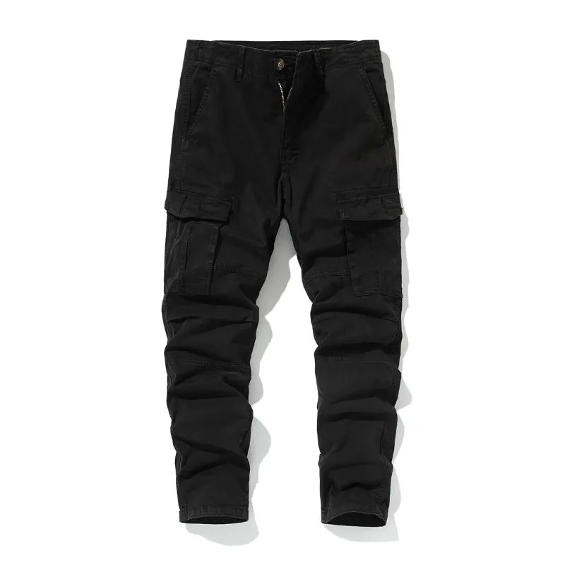 Men's Casual Outdoor Multi-pocket Straight Tactical Cargo Pants 08429616M sold by Manly product image thumbnail 4