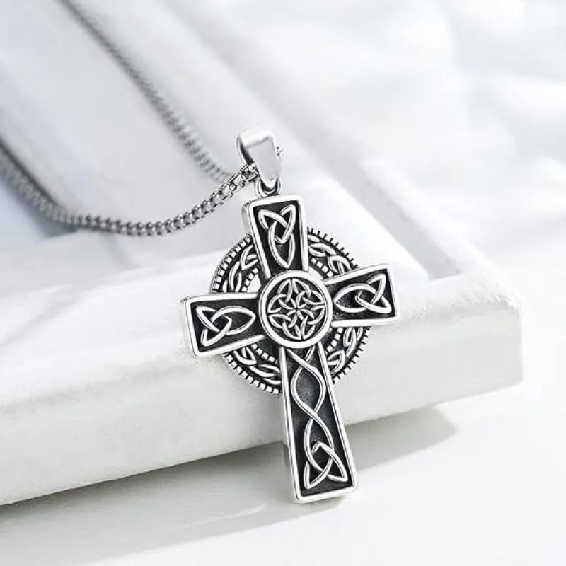 Vintage Casual Celtic Knot Cross Necklace 16959641TO sold by Manly product image thumbnail 2