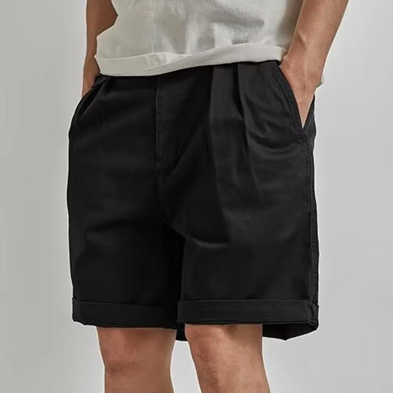 Men's Solid Color Straight Loose Cargo Shorts 00224851Z sold by Manly product image thumbnail 4