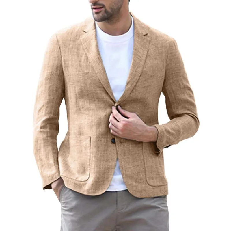 Men's Casual Lapel Thin Fitted Blazer 57831149M sold by Manly