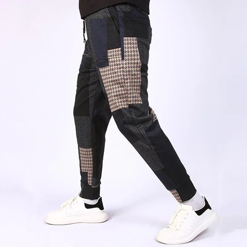 Men's Casual Color Block Drawstring Pants 51755470Y sold by Manly product image thumbnail 3