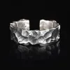 Men's Vintage Hammer Pattern Distressed S925 Ring 42103143M sold by Manly