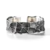 Men's Vintage Hammer Pattern Distressed S925 Ring 42103143M sold by Manly