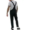 Men's Multi-pocket Casual Ripped Denim Overalls 51802366Z sold by Manly