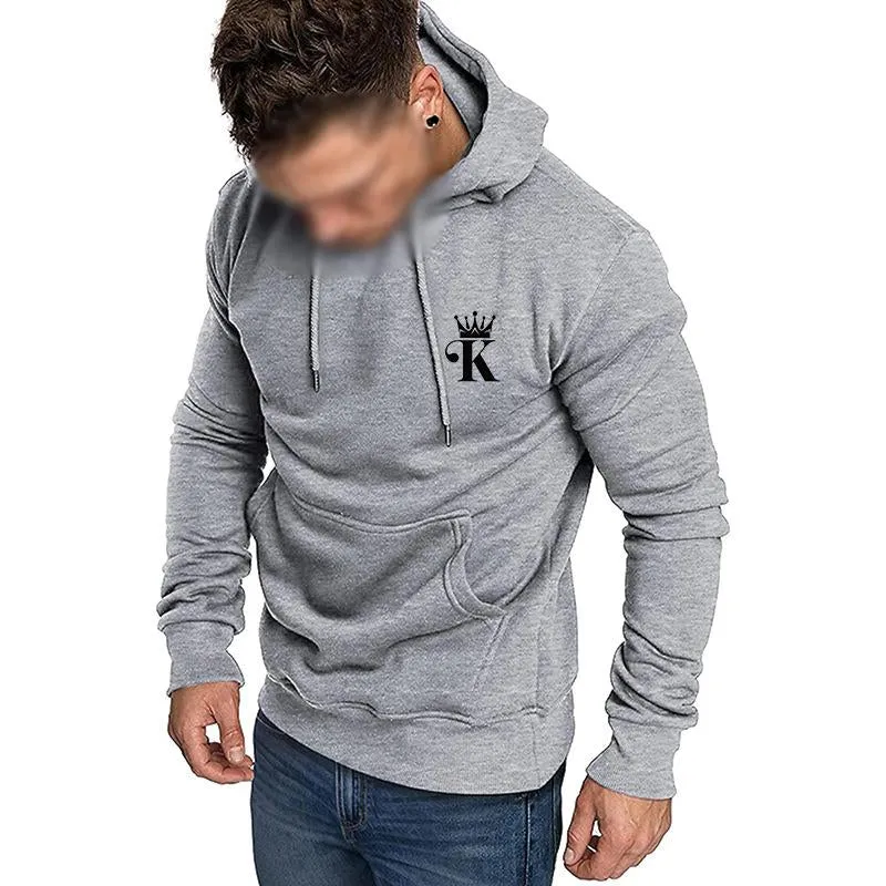 Men's Casual Letter Print Hooded Long Sleeve Sweatshirt 13078353Y sold by Manly product image thumbnail 4