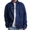 Men's Vintage Denim Multi-Pocket Thin Jacket 68269457Y sold by Manly