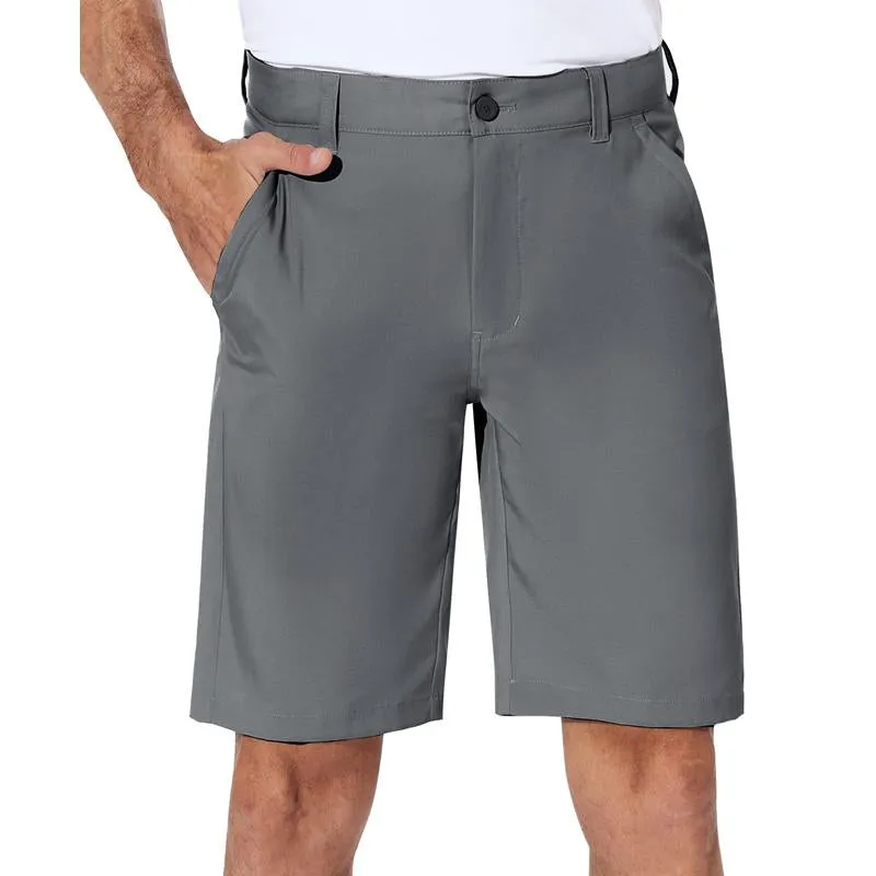 Men's Casual Stretch Quick-Drying Multi-pocket Suit Shorts 88464310M sold by Manly product image thumbnail 4