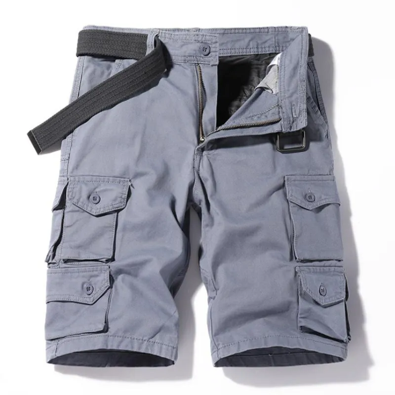 Men's Casual Outdoor Cotton Blend Multi-Pocket Slim Fit Cargo Shorts (Blet Excluded) 33545091M sold by Manly
