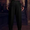 Men's Casual Solid Color Elastic Corsair Pants 07778948X sold by Manly
