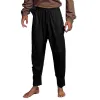 Men's Casual Solid Color Elastic Corsair Pants 07778948X sold by Manly