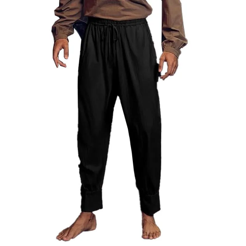 Men's Casual Solid Color Elastic Corsair Pants 07778948X sold by Manly