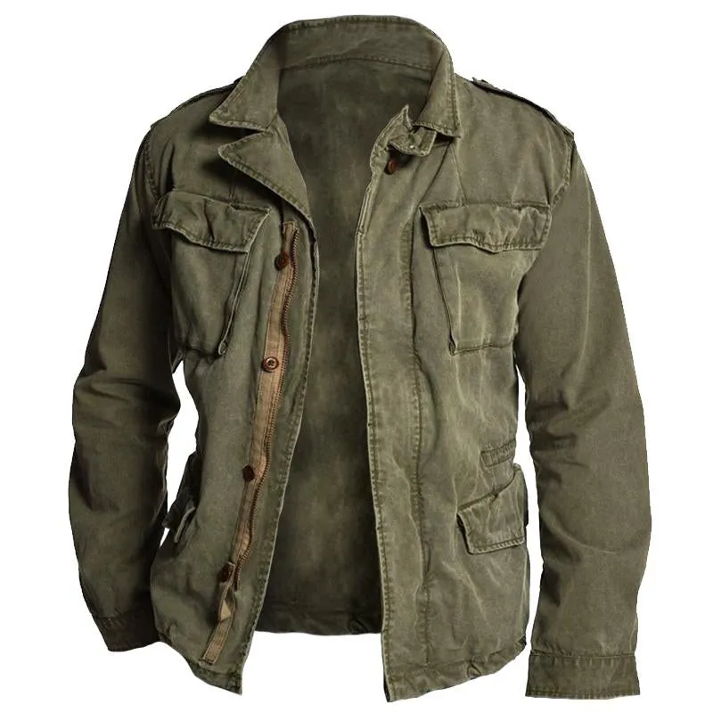 Men's Vintage Multi Pocket Jacket 01809085J sold by Manly