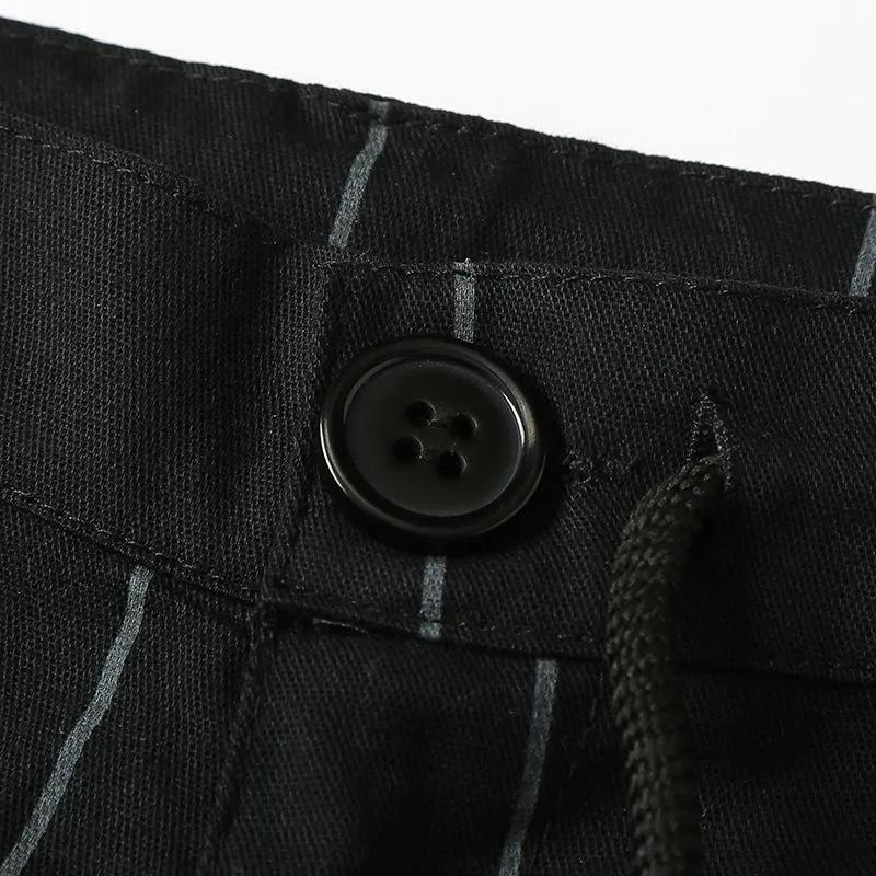 Men's Striped Straight Slim Suit Trousers 58718128Z sold by Manly product image thumbnail 4