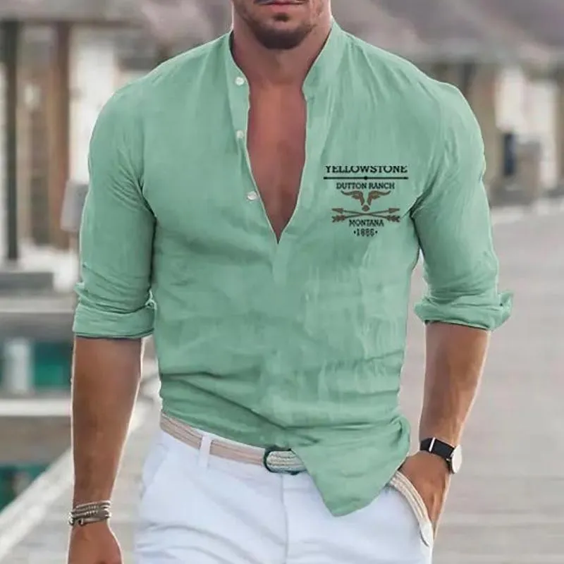 Men's Short Sleeve Lapel Trendy Cardigan Casual Shirt 32705736X sold by Manly product image thumbnail 2