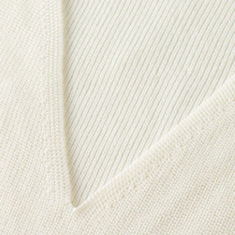 Men's Casual Solid Color V-Neck Knitted Pullover Sweater 36585722M sold by Manly product image thumbnail 5