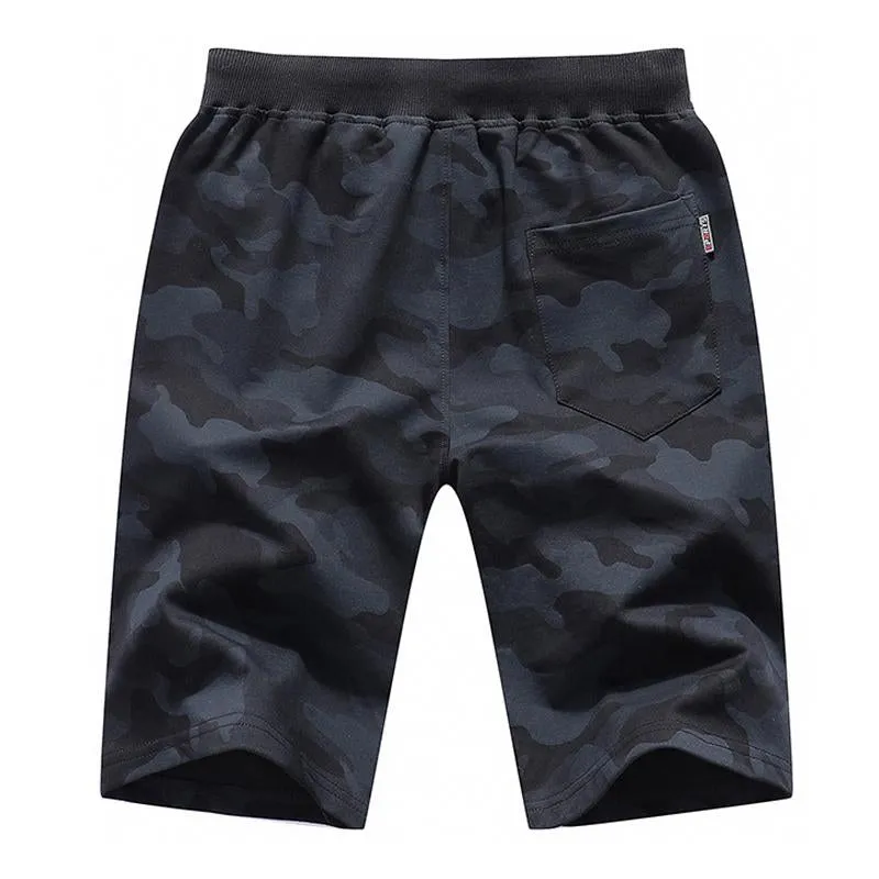 Men's Casual Camouflage Breathable Cotton Elastic Waist Straight Shorts 73374056M sold by Manly product image thumbnail 5