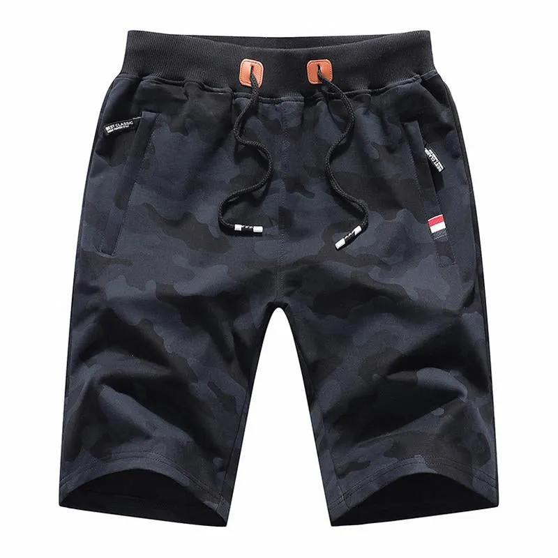 Men's Casual Camouflage Breathable Cotton Elastic Waist Straight Shorts 73374056M sold by Manly product image thumbnail 4